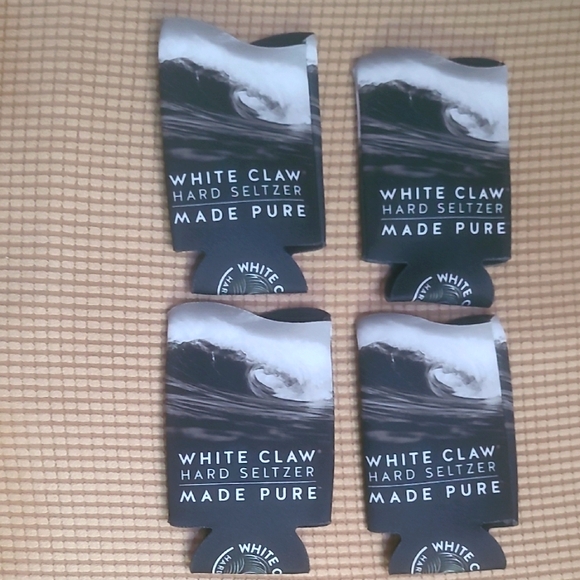NWOT 4 White Claw Koozies - Picture 1 of 1